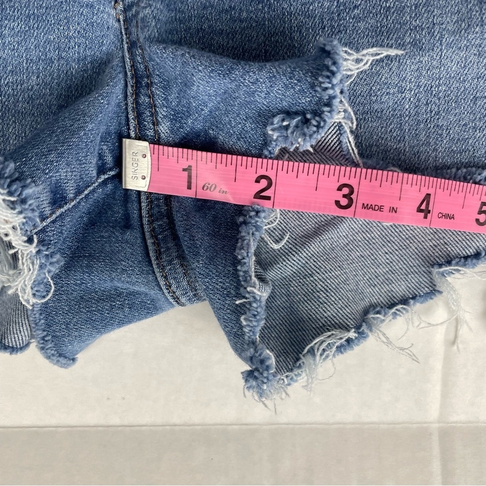 Madewell Mid Rise Denim Cut Off‎ Shorts Button Fly Size 31 - Picture 9 of 9